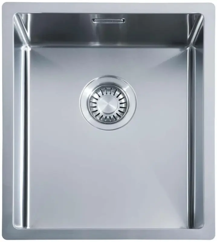 ABK Bingara stainless steel sink 34x40cm flush-mounted, undermount, and surface-mounted 34FVI
