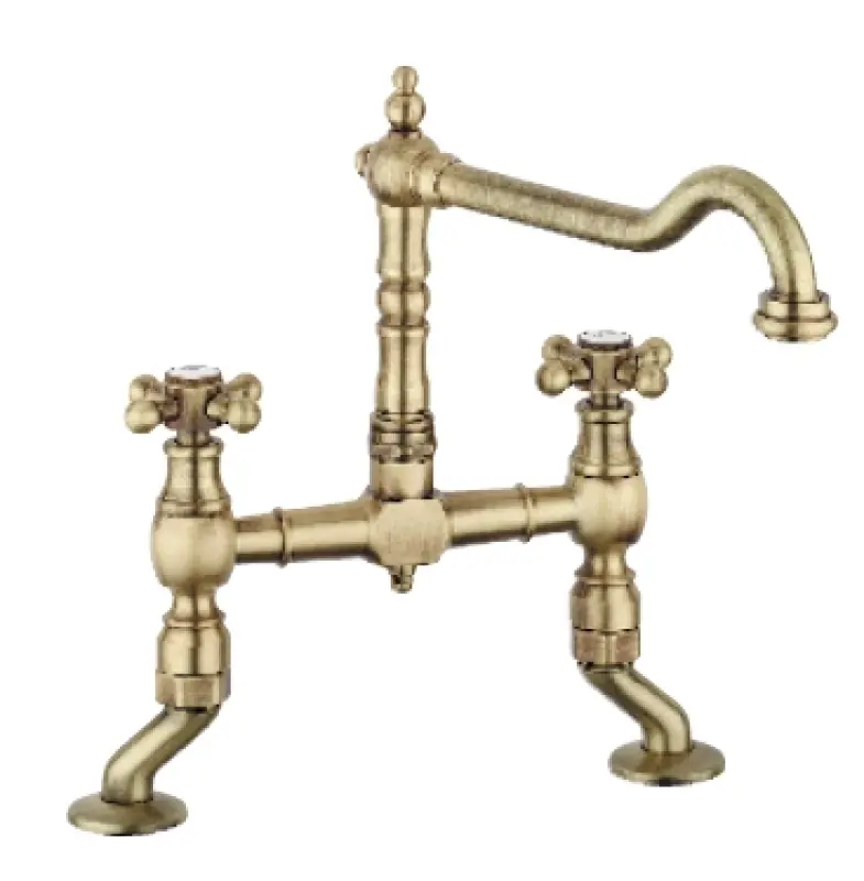 Old Fashion Two hole with elbows Bronze V1979BRST