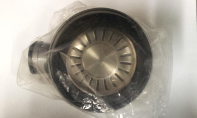 Franke drain fitting waste 3.5" for sink with overflow 112.0049.415