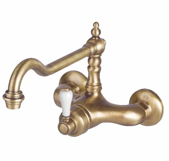 Old Fashion Consealed single lever sink mixer Chrome 10.9021 - Productafbeelding