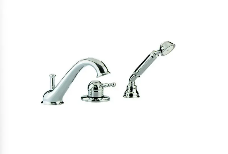 Cisal Arcana Royal Bath rim mount bath mixer Bronze AY00126027