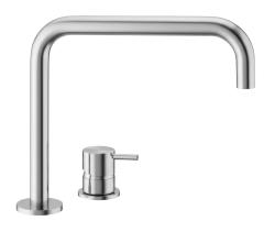 Waterevolution Flow 2-hole sink faucet Chrome T112H01