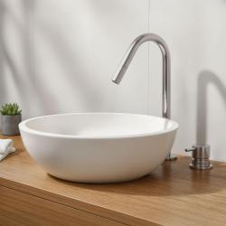 Waterevolution Flow Washbasin mixer with 2holes and automatic stop & go valve Chrome T112V01