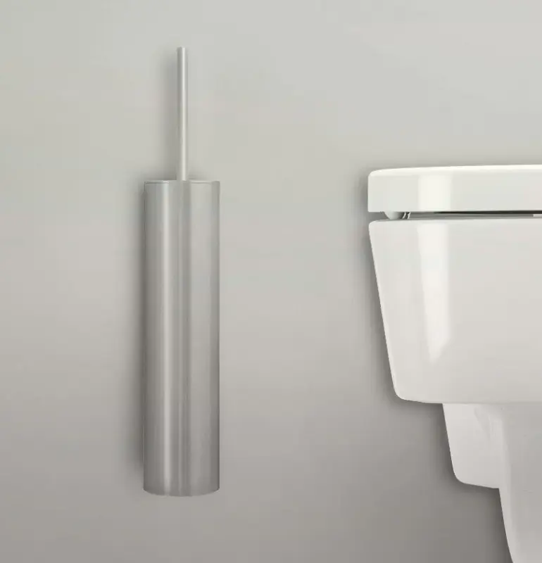 Waterevolution Deep toilet brush set wall-mounted stainless steel A241IE