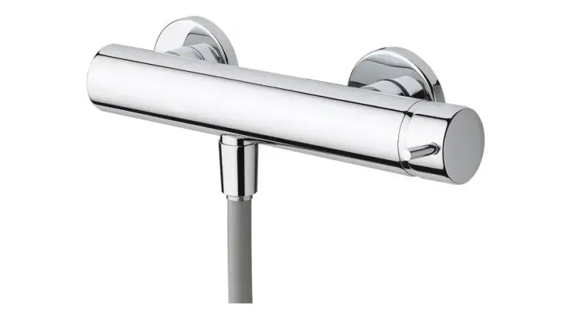 Waterevolution Flow shower mixer with shower set chrome T14001