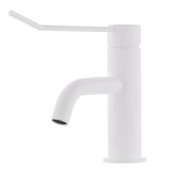 Waterevolution Flow Washbasin hospital mixer with automatic stop & go valve White T111BR