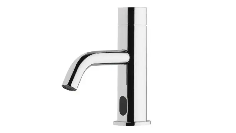 Waterevolution Flow electronic washbasin faucet infrared battery-operated Matt Black T110EBPR