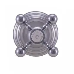 PB classic faucet built-in shut-off valve with star knob Chrome 1208855562