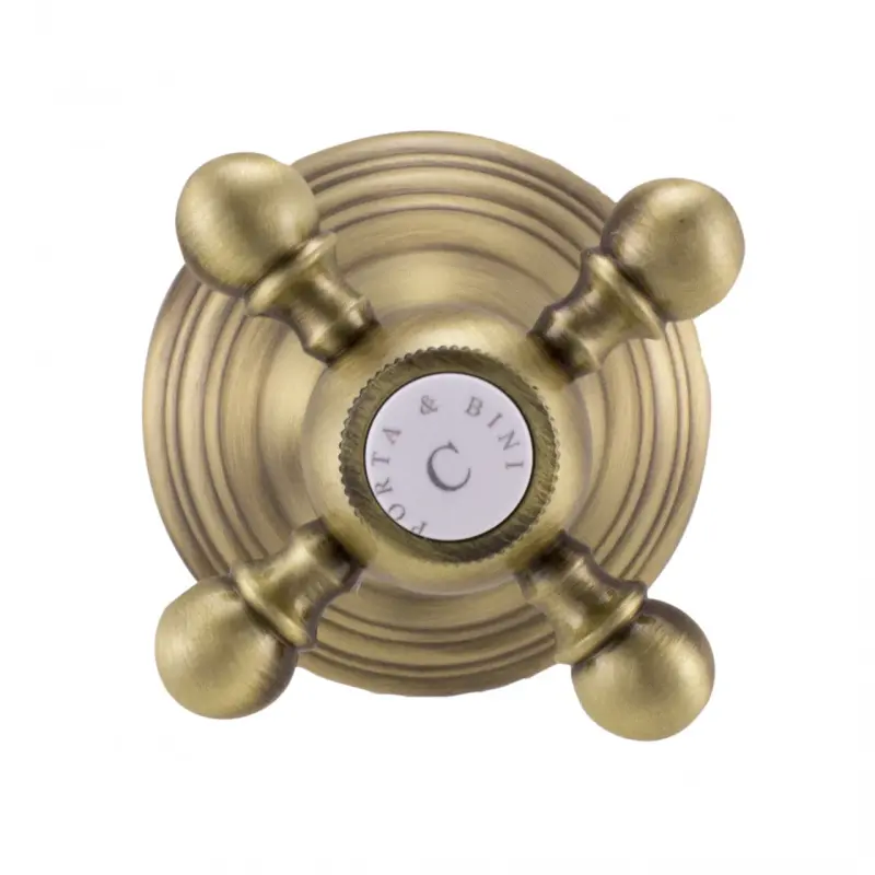 PB classic faucet built-in shut-off valve with star knob Bronze 1208855572