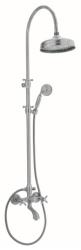 PB Classic Bath Shower Set surface-mounted with rain shower power knobs bronze 1208855872