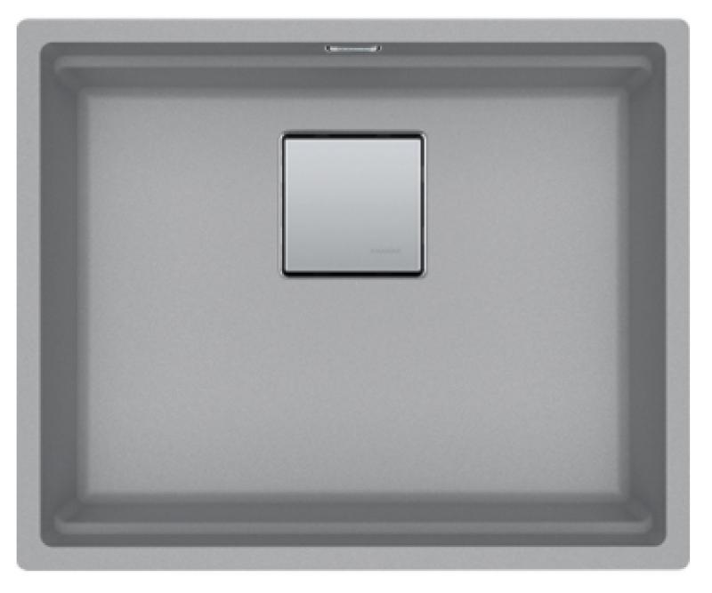 Franke Kubus KNG 110.52 kitchen sink 52x42 gray granite undermount 125.0633.728