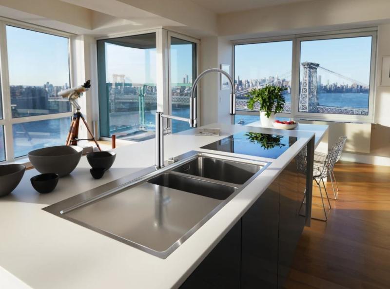 Franke Pescara Semi Pro 360 Kitchen tap flexible spout chrome 115.0393.976