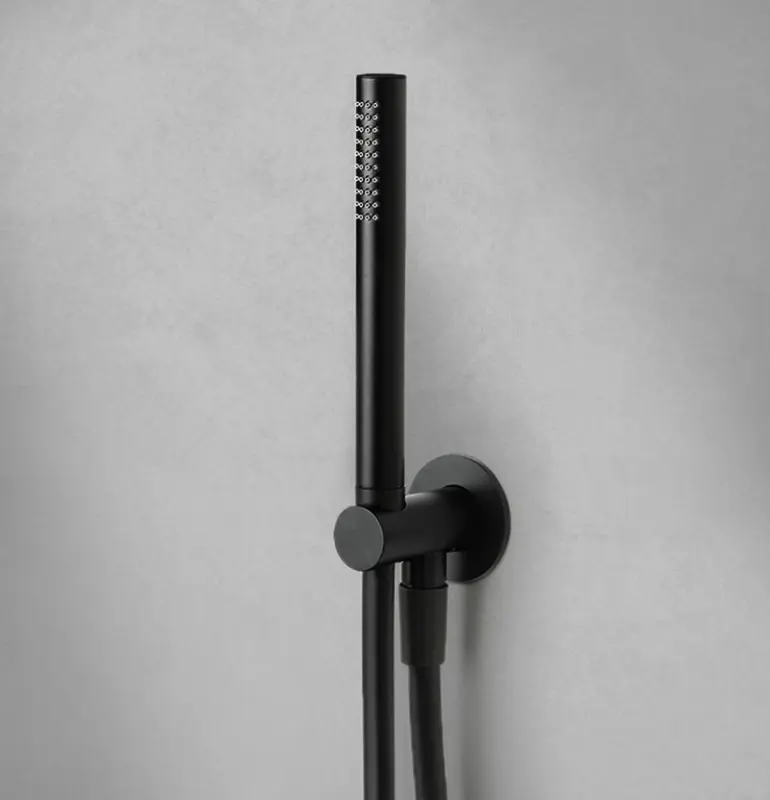 Waterevolution Flow bath set complete with wall connection Brushed Brass T1621LE