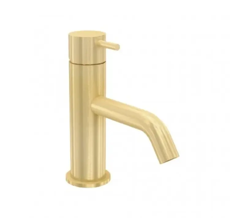 Waterevolution Flow washbasin faucet PVD brushed light gold T110WGE