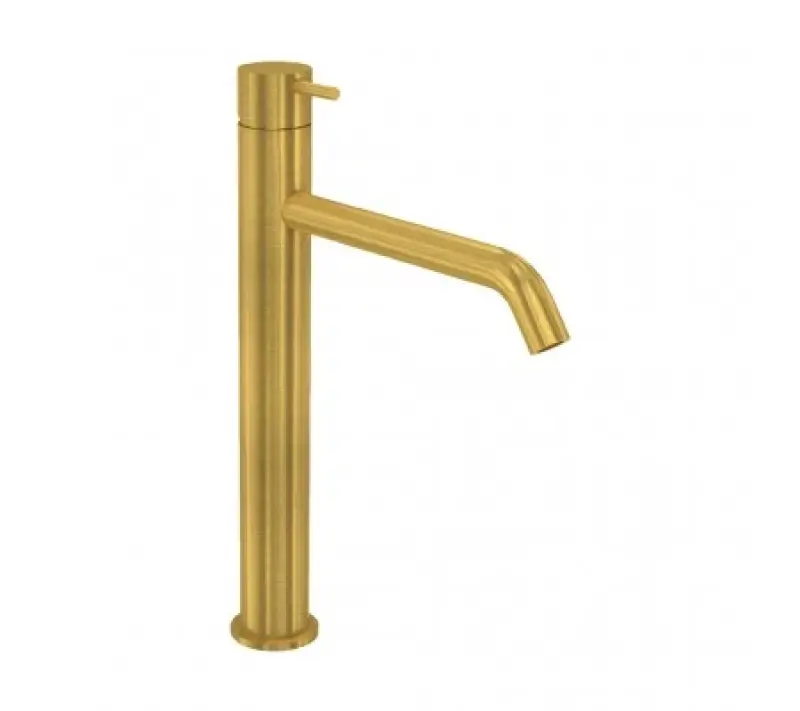 Waterevolution Flow sink faucet for washbasins, brushed brass T115LE
