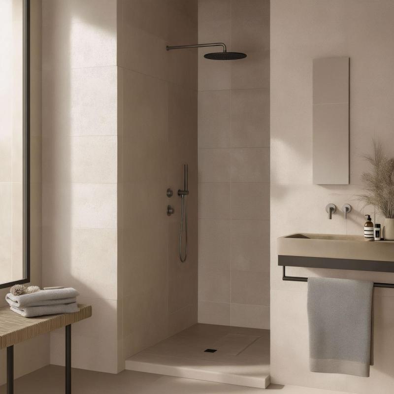 Waterevolution Flow Built-in Shower Thermostat with 1 diverter valve full stainless steel 1208920976