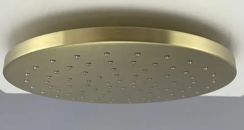 SB Round 316 rain shower head 20cm PVD gold 1208946726