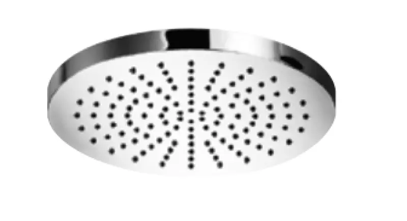 SB Rubinetterie Rain Shower Eco Air Water-Saving Shower Head 20 cm Metal Matte White 1208946740