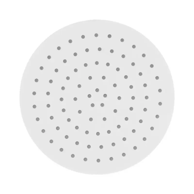 SB Rubinetterie Rain Shower Eco Air water-saving overhead shower 25 cm metal matte white 1208946741