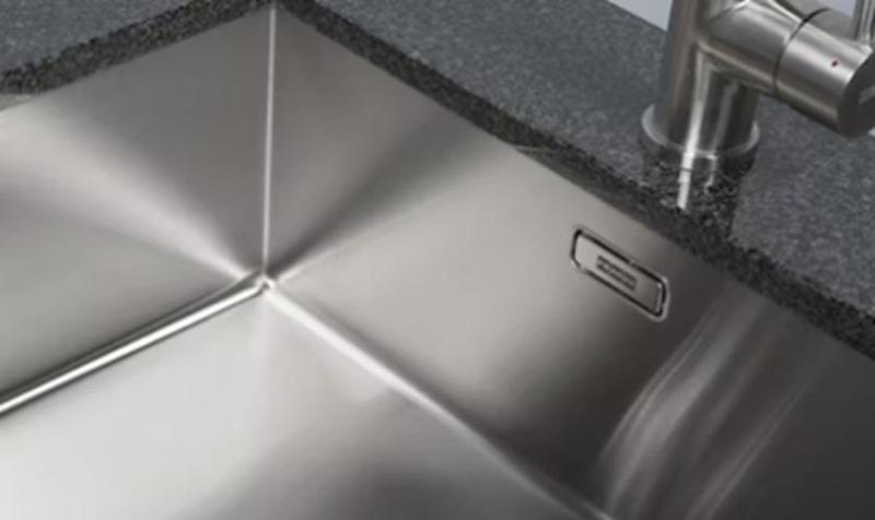 Franke Maris MRX 210.19 small stainless steel kitchen sink flush mounted 127.0553.950