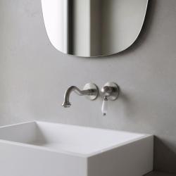 PB nostalgic built-in sink faucet Vintage spout 21cm stainless steel