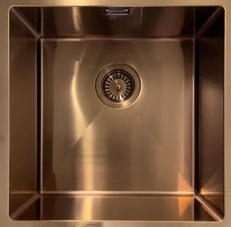 Ausmann Mosel stainless steel sink copper colour PVD Copper 50x40 universal 080976