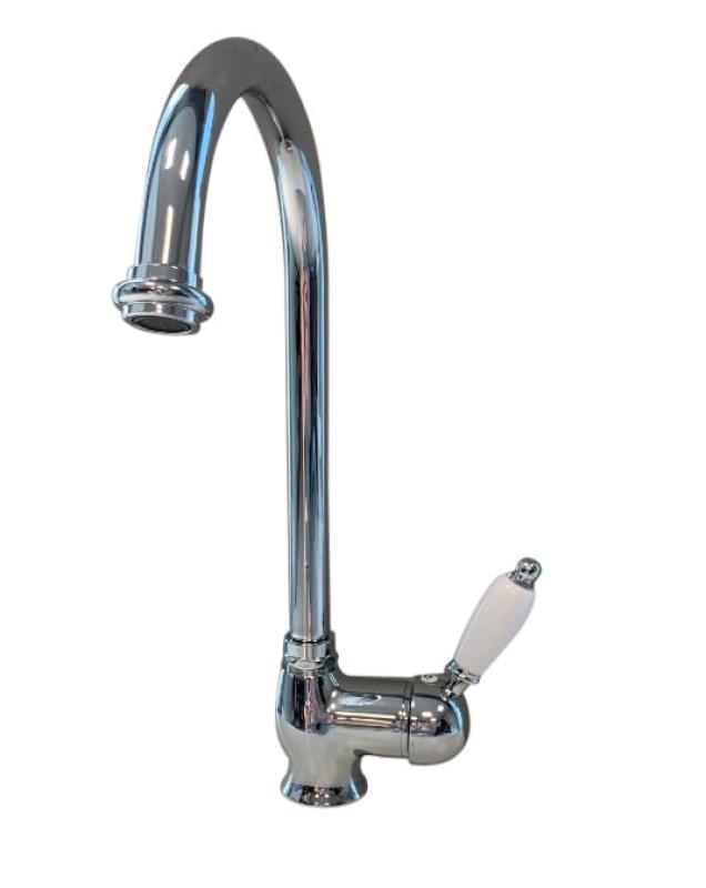 PB classic kitchen tap single lever with swivel spout 200 mm Chrome 1208953113