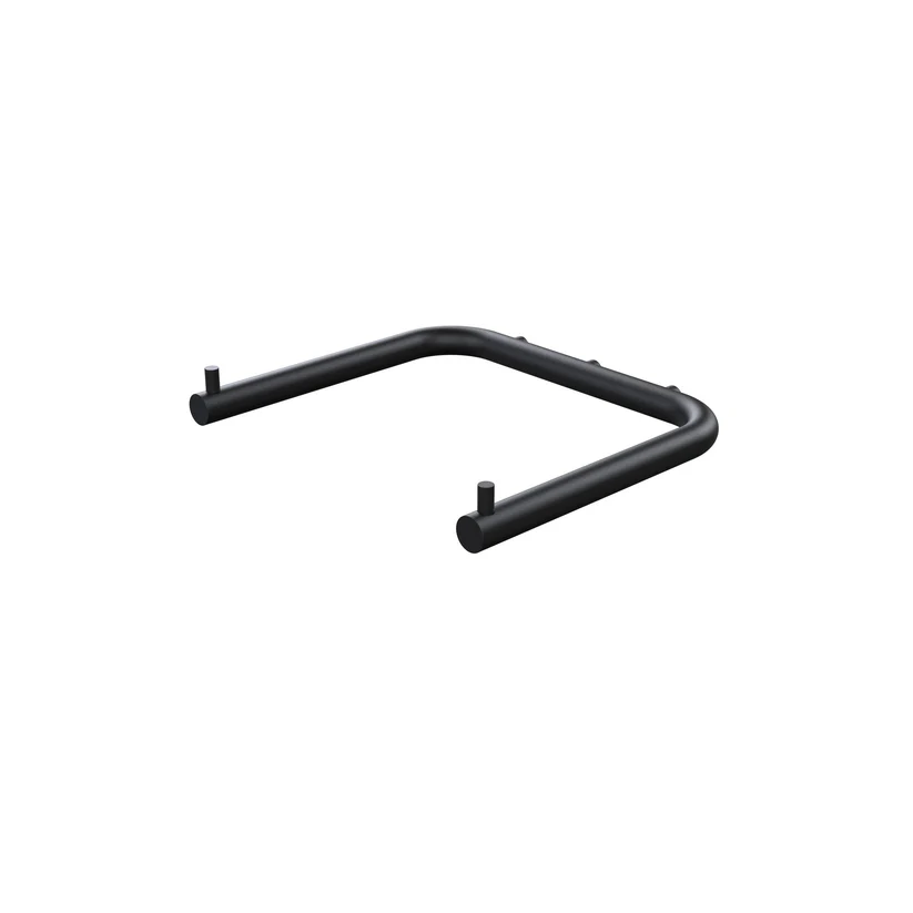 Waterevolution Flow Double roll holder matt black A131PRV2