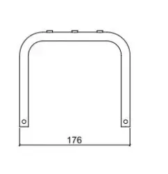 Waterevolution Flow Double toilet roll holder stainless steel A131IE