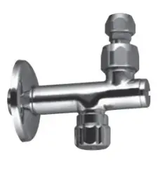 PB Unix angle stop valve angle stop filter valve chrome for basin tap and washbasin tap 1208953286