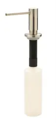 Reginox built-in soap dispenser full stainless steel for top mounting refillable through top 1208953365