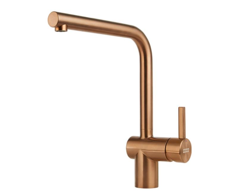 Franke Copper Kitchen tap Atlas Neo swivel spout pvd brushed copper 115.0638.830