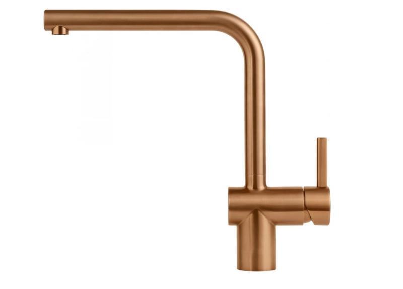 Franke Copper Kitchen tap Atlas Neo swivel spout pvd brushed copper 115.0638.830