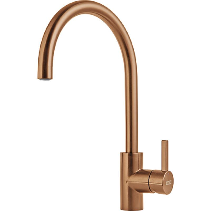 Franke copper kitchen tap Eos Neo swivel spout pvd copper 115.0638.849
