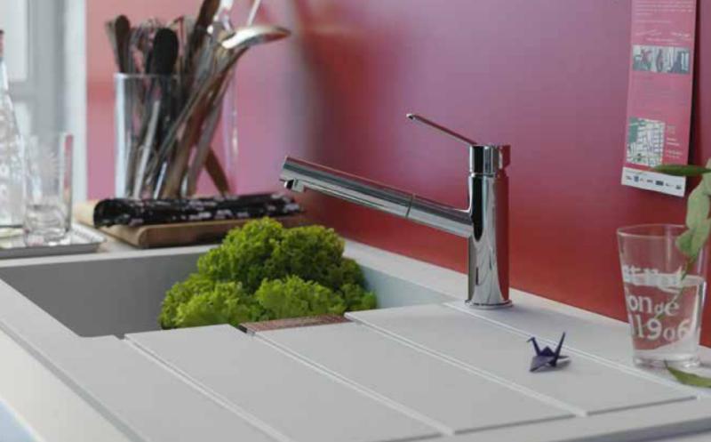 Franke Sirius 2 S2D 651 black plastic 1.5 one and a half sink with draining surface top mount 100x50 143.0634.554