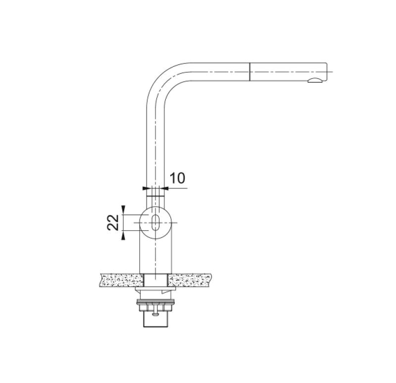 Franke Brushed Black Sensor Kitchen tap Atlas Neo With Pull Out Spout 115.0625.527