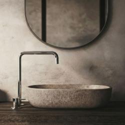 Waterevolution Flow 2-hole sink faucet with high spout 222 chrome T122H01