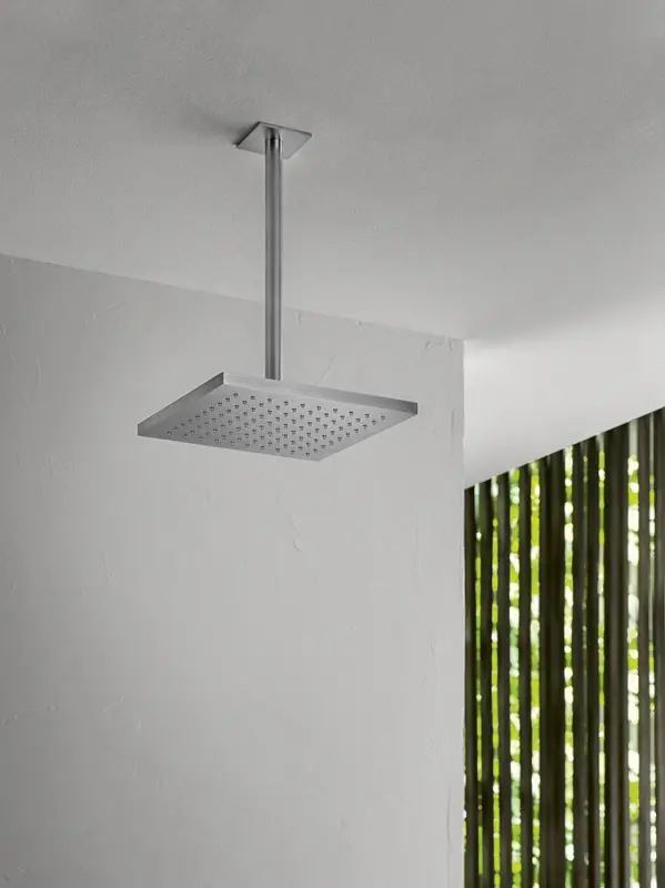 SB Square 316 Rain Shower Head 30x30cm Solid 316 Brushed Stainless Steel