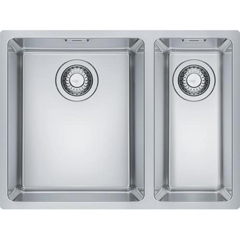 Franke Maris MRX 260 BL 1.5 one and a half stainless steel sink flush mount large bowl left 127.0637.547