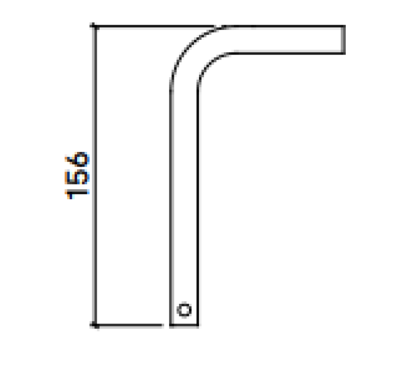 Waterevolution Flow roll holder without flap PVD brushed copper T130CPE