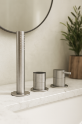 Waterevolution Flow Consealed bathtub mixer with 2 exits diverter without spout Chrome T138SB01 (kloon)