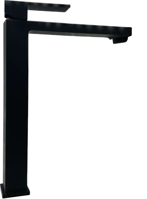 PB Kiki 1-hole high sink faucet matte black