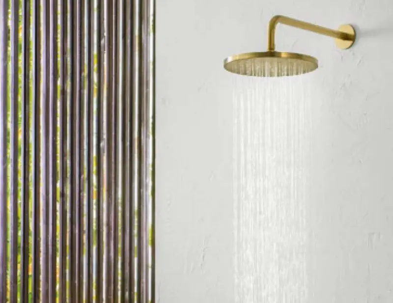 SB Round 316 rain shower head 30cm PVD gold 1208955345