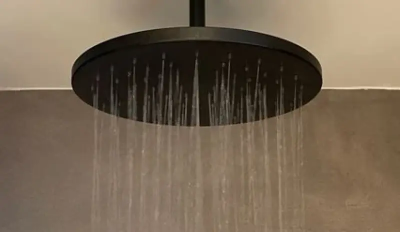 SB Round Brass Rain Shower Head 30 cm Matte Black 1208955622