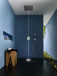 SB built-in ceiling rain shower with icicle spray 38x38cm PVD Gold 1208955660
