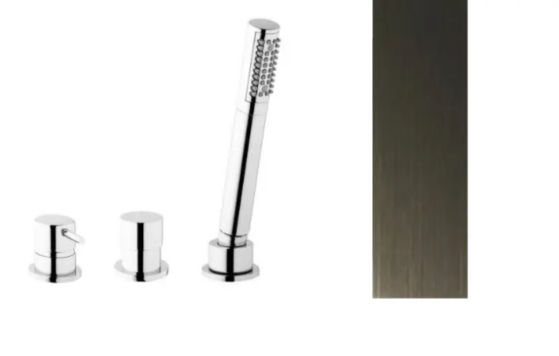 Waterevolution Flow Consealed bathtub mixer with 2 exits diverter without spout Chrome T138SB01 (kloon) (kloon)