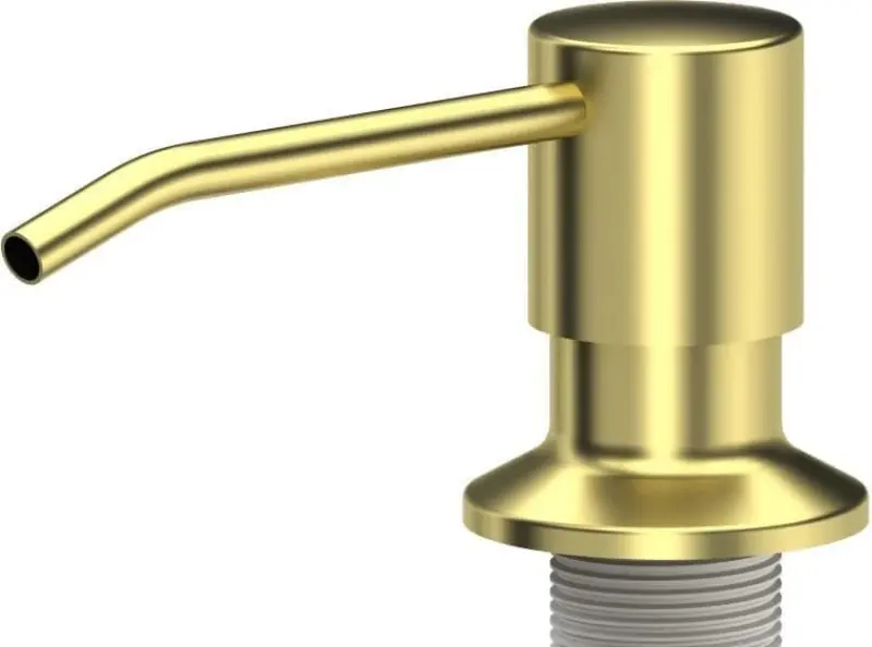 Quadri Manchester Built-In Soap Dispenser PVD Gold Refillable from Above 1208955930