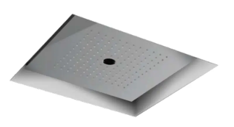 SB Rainbow Rain Shower with Icicle Built-in Flush Ceiling Installation with Chromotherapy Lighting, Full Stainless Steel 1208956229