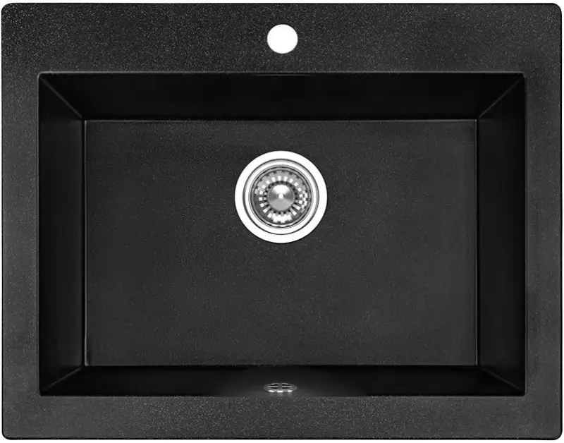 Aquadesign Farmhouse intermediate or inset granite sink anthracite 58x49cm 1208956330