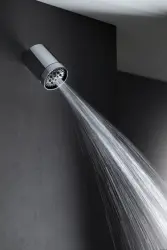 SB Round Beam Multi-jet showerhead 10cm brushed nickel 1208956692